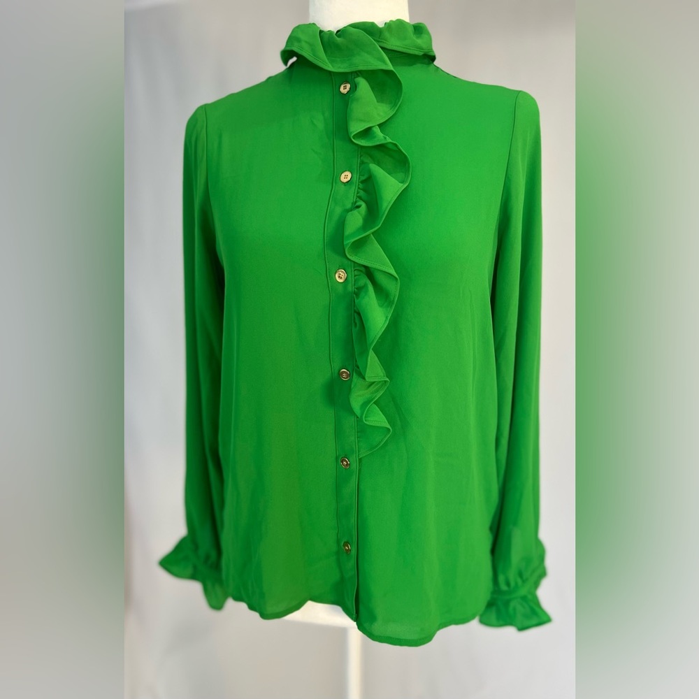 NWT / J.Crew Drapey cottage top B001 - Picture 4 of 10
